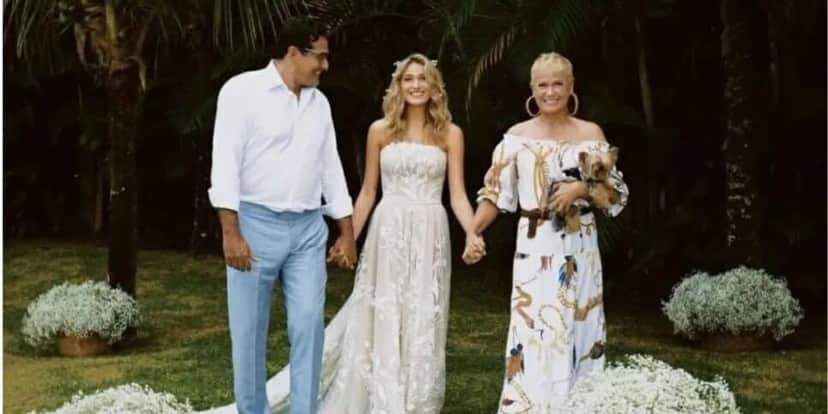 Xuxa, Sasha Meneghel, Luciano Szafir Xuxa, Sasha Meneghel, Luciano Szafir
