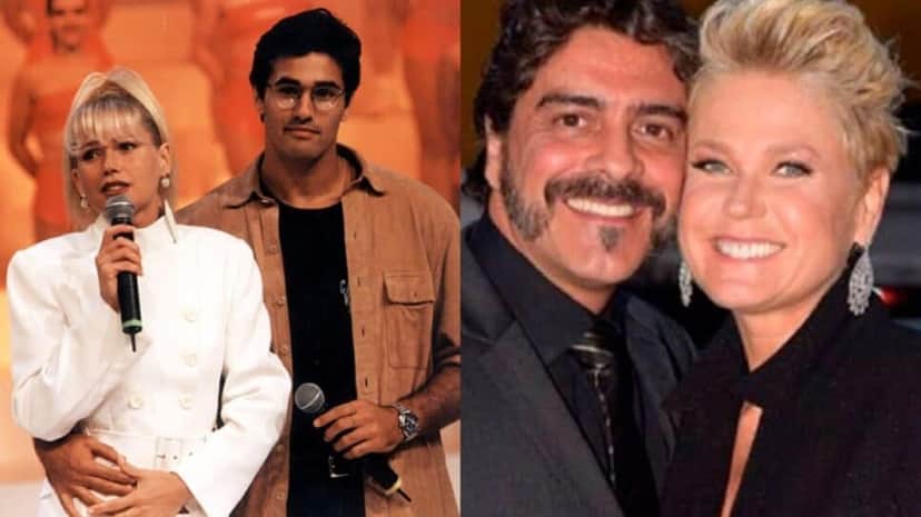 Apresentadora teve relacionamento com Luciano Szafir, pai de Sasha, e hoje vive com Junno Andrade (Fotos: Reprodução/ Internet/ Divulgação/ Montagem) Apresentadora teve relacionamento com Luciano Szafir, pai de Sasha, e hoje vive com Junno Andrade (Fotos: Reprodução/ Internet/ Divulgação/ Montagem)