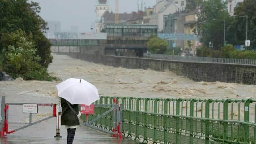 Tempestade Boris causa enchentes - Foto Internet Tempestade Boris causa enchentes - Foto Internet