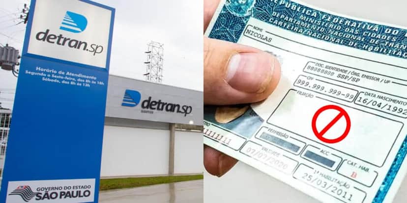 Detran emite alerta de suspensão na CNH dos motoristas (Foto: Montagem) Detran emite alerta de suspensão na CNH dos motoristas (Foto: Montagem)