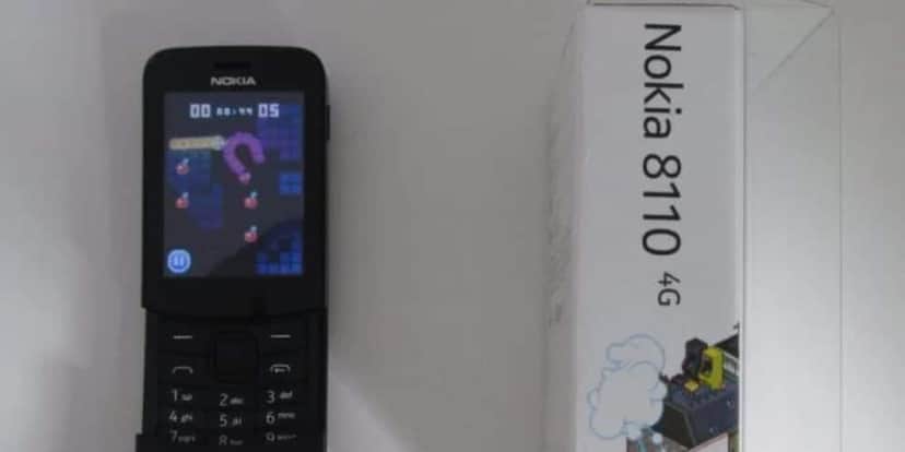 Nokia 8110 (Foto: Captura de tela/YouTube/Canal SJP) Nokia 8110 (Foto: Captura de tela/YouTube/Canal SJP)