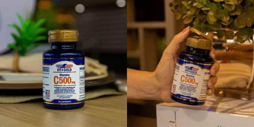 Suplementos a marca Vit Gold (Reprodução/Vitgold) Suplementos a marca Vit Gold (Reprodução/Vitgold)