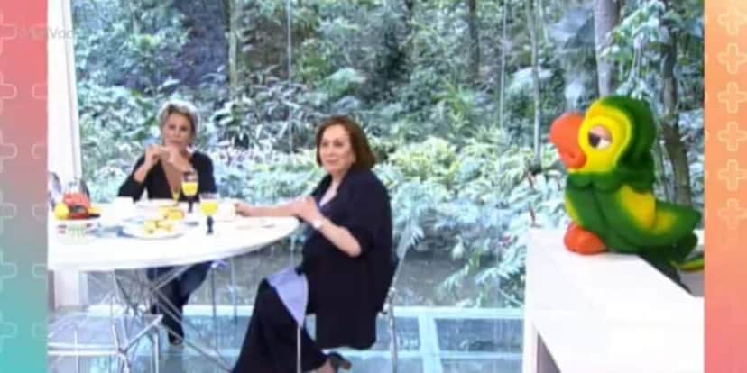 Aracy foi entrevistada por Ana Maria Braga no "Mais Você" (Foto: Globo) Aracy foi entrevistada por Ana Maria Braga no "Mais Você" (Foto: Globo)