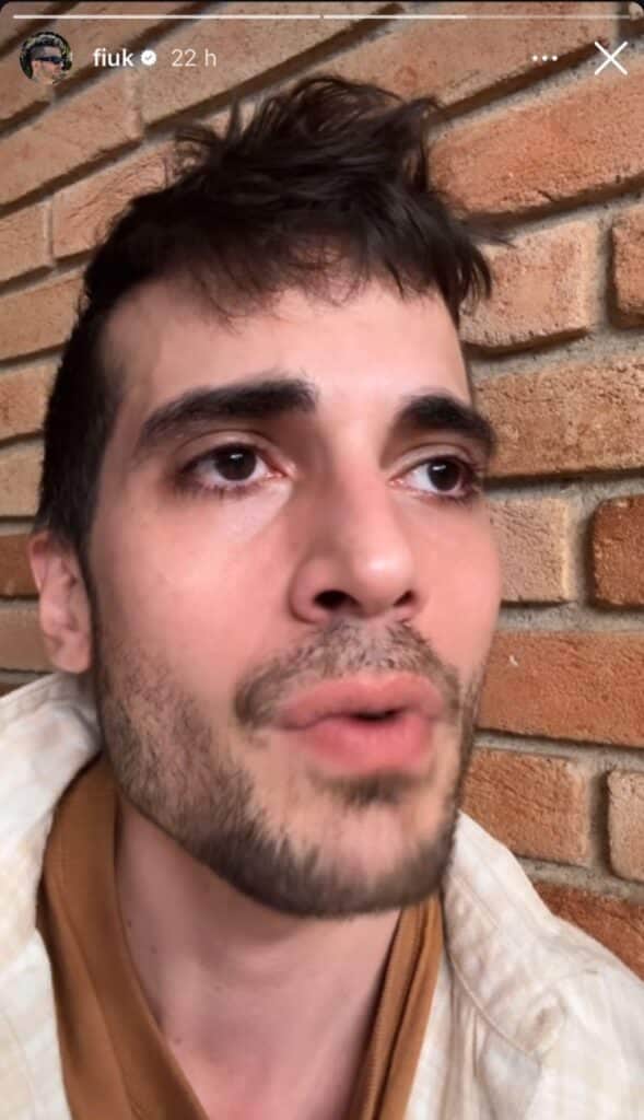 O filho de Fábio Júnior pediu torcida dos fãs para parar de fumar (Foto: Reprodução/Instagram) O filho de Fábio Júnior pediu torcida dos fãs para parar de fumar (Foto: Reprodução/Instagram)