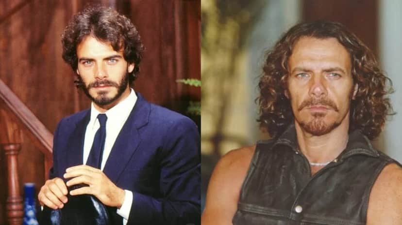 O galã em Guerra dos Sexos e Uga Uga (Fotos: Reprodução/ Divulgação/ TV Globo) O galã em Guerra dos Sexos e Uga Uga (Fotos: Reprodução/ Divulgação/ TV Globo)