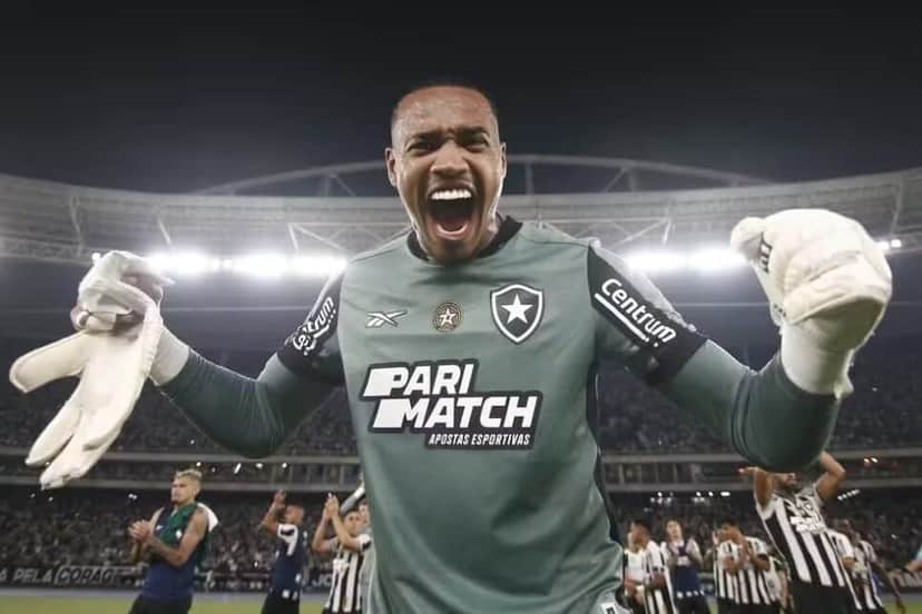 John Victor, goleiro do Botafogo (Foto: Vitor Silva / Botafogo) John Victor, goleiro do Botafogo (Foto: Vitor Silva / Botafogo)