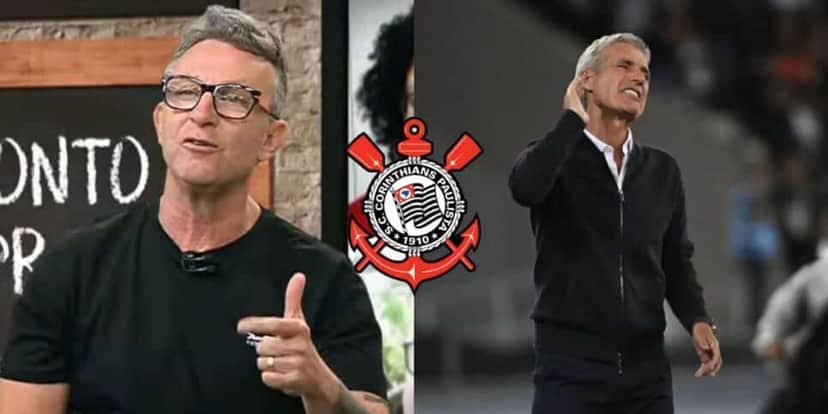 Neto sobre contratação de Luís Castro no Corinthians (Reprodução: Band / André Durão) Neto sobre contratação de Luís Castro no Corinthians (Reprodução: Band / André Durão)