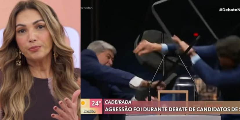 A apresentadora do Encontro comentou sobre o caso polêmico no programa da Globo (Foto: Reprodução/Montagem TV Foco) A apresentadora do Encontro comentou sobre o caso polêmico no programa da Globo (Foto: Reprodução/Montagem TV Foco)