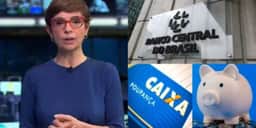Lo Prete para JG com novo decreto do Banco Central que atinge poupanças Caixa, BB e mais