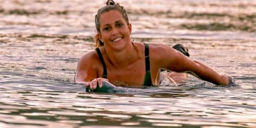 A famosa surfista Giulia Manfrini, morreu aos 36 anos - Foto: Internet A famosa surfista Giulia Manfrini, morreu aos 36 anos - Foto: Internet