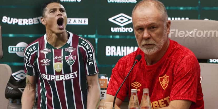 Mano (Foto: Fluminense / Lucas Merçon) - Thiago Silva (Foto: Alexandre Durão) Mano (Foto: Fluminense / Lucas Merçon) - Thiago Silva (Foto: Alexandre Durão)