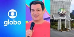 Bombando hoje no SBT, Portiolli confirma convite da Globo e conversa em camarim
