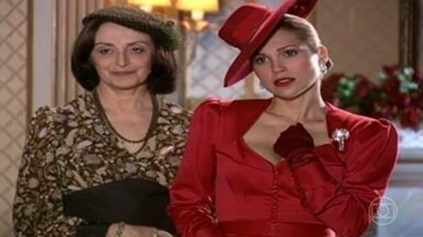 Débora manda a filha confiar nela sobre acordo de divórcio (Foto: Reprodução/ Canal Viva) Débora manda a filha confiar nela sobre acordo de divórcio (Foto: Reprodução/ Canal Viva)