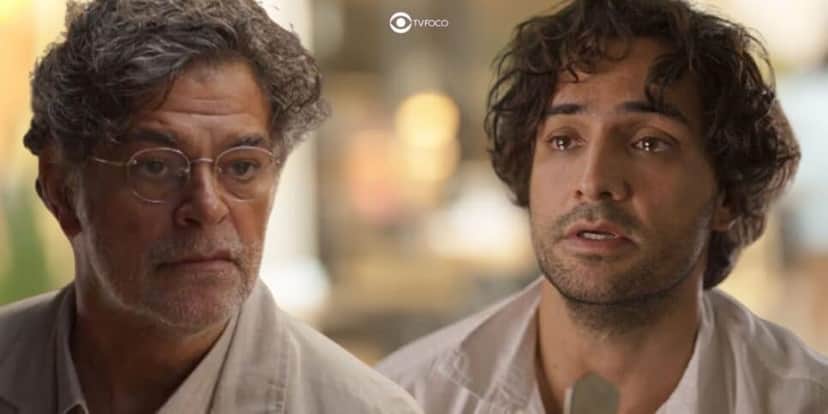 Ariosto e Arthur em No Rancho Fundo (Foto: Reprodução / Globo / Montagem TV Foco) Ariosto e Arthur em No Rancho Fundo (Foto: Reprodução / Globo / Montagem TV Foco)