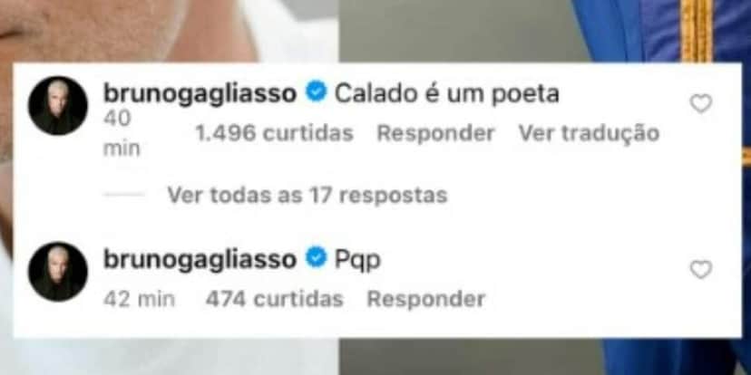 O ator detonou o famoso jornalista (Foto: Reprodução) O ator detonou o famoso jornalista (Foto: Reprodução)