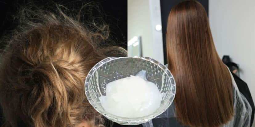 Mistura caseira para alisar o cabelo sem formol (Reprodução: Montagem TV Foco) Mistura caseira para alisar o cabelo sem formol (Reprodução: Montagem TV Foco)