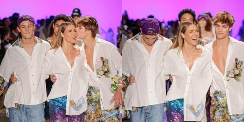 João e Francisco são gêmeos e filhos de Fernanda com Rodrigo Hilbert (Foto: Montagem/Van Campos / AgNews) João e Francisco são gêmeos e filhos de Fernanda com Rodrigo Hilbert (Foto: Montagem/Van Campos / AgNews)