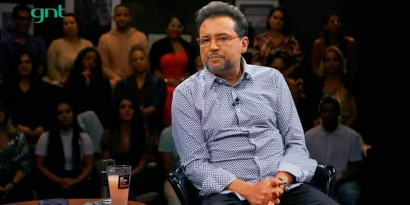 O apresentador da RedeTV! contou algumas histórias de sua vivência como agente funerário (Foto: GNT) O apresentador da RedeTV! contou algumas histórias de sua vivência como agente funerário (Foto: GNT)