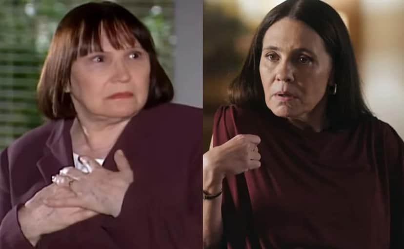 Ivone Hoffmann em Belíssima (2005); ela atormentará Mércia (Adriana Esteves) em Mania de Você (Foto: Reprodução / Globo) Ivone Hoffmann em Belíssima (2005); ela atormentará Mércia (Adriana Esteves) em Mania de Você (Foto: Reprodução / Globo)