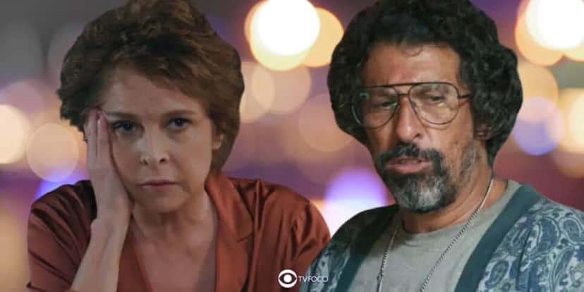 Joyce e Osmar em Volta por Cima (Foto: Reprodução / Globo / Montagem TV Foco) Joyce e Osmar em Volta por Cima (Foto: Reprodução / Globo / Montagem TV Foco)