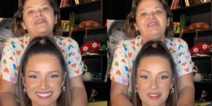 a famosa cantora ao lado de sua mãe, Fátima (Foto: reprodução/Montagem) a famosa cantora ao lado de sua mãe, Fátima (Foto: reprodução/Montagem)