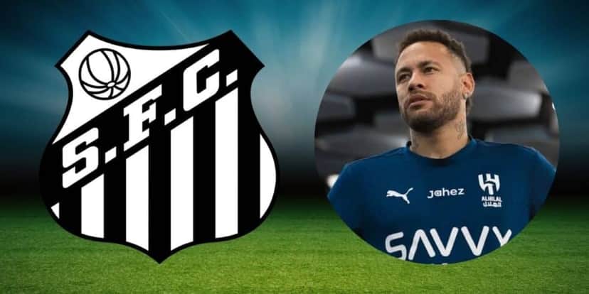 Neymar (Foto: Reprodução / Al Hilal / Santos / Canva) Neymar (Foto: Reprodução / Al Hilal / Santos / Canva)