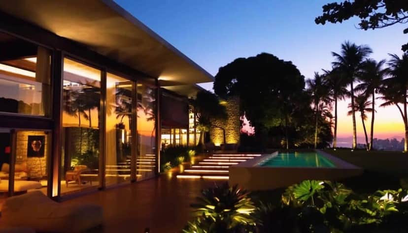 Mansão de luxo de Márcio Garcia (Foto: Piquet Realty)