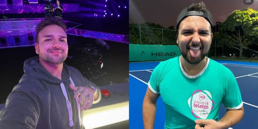 O famoso ator hoje comanda um podcast do SBT (Foto: Reprodução/Montagem TV Foco) O famoso ator hoje comanda um podcast do SBT (Foto: Reprodução/Montagem TV Foco)