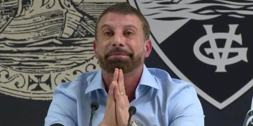 Pedrinho é o atual presidente do Vasco (Reprodução: Ge) Pedrinho é o atual presidente do Vasco (Reprodução: Ge)