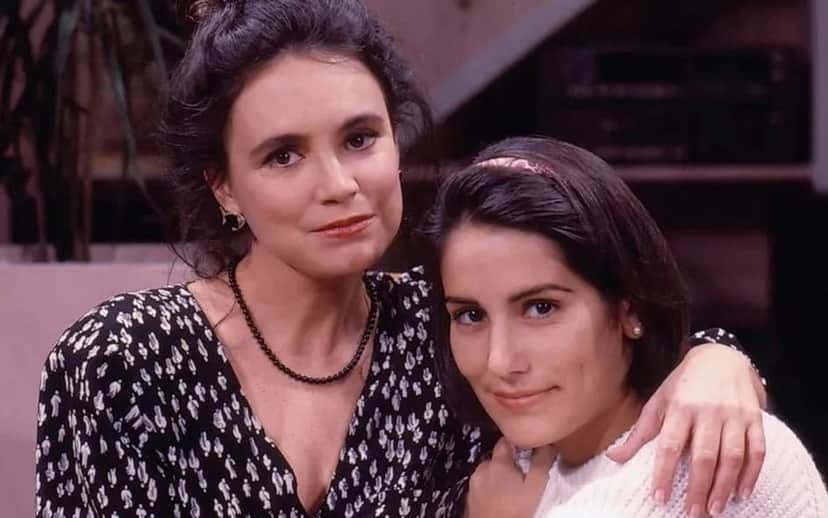 Regina Duarte e Gloria Pires como Raquel e Maria de Fátima na primeira versão de Vale Tudo (Foto: Reprodução / Globo) Regina Duarte e Gloria Pires como Raquel e Maria de Fátima na primeira versão de Vale Tudo (Foto: Reprodução / Globo)