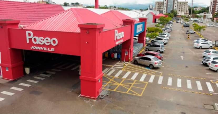 Antigo Shopping Paseo (Foto: Paseo Joinville ) Antigo Shopping Paseo (Foto: Paseo Joinville )