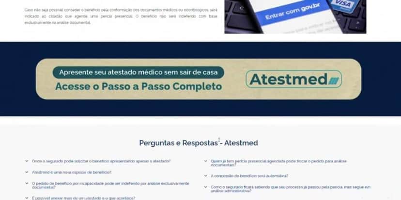 Atestmed (Foto: Reprodução / Globo) Atestmed (Foto: Reprodução / Globo)
