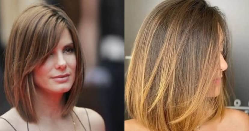 Corte de cabelo chanel com franja lateral (Foto: Reprodução/ Internet) Corte de cabelo chanel com franja lateral (Foto: Reprodução/ Internet)