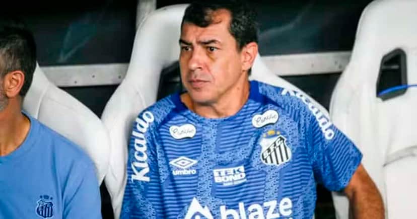 Fábio Carille, técnico de futebol do Santos (Foto: Baggio Rodrigues/AGIF) Fábio Carille, técnico de futebol do Santos (Foto: Baggio Rodrigues/AGIF)