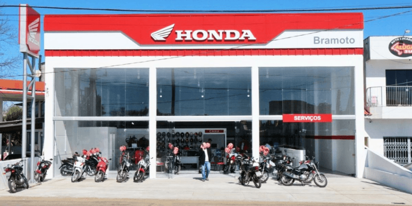 Loja da Honda (Foto: Reprodução/Internet) Loja da Honda (Foto: Reprodução/Internet)