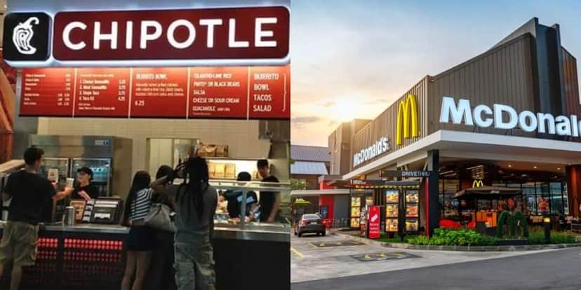 Chipotle e McDonald’s são os principais concorrentes (Foto Reprodução/Montagem/Tv Foco/Internet) Chipotle e McDonald’s são os principais concorrentes (Foto Reprodução/Montagem/Tv Foco/Internet)