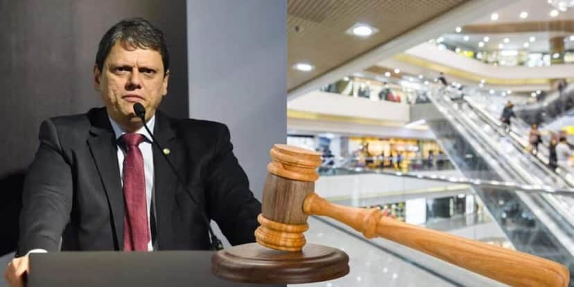 Decreto de Tarcísio traz proibição em shoppings (Reprodução/InfoMoney/Canva) Decreto de Tarcísio traz proibição em shoppings (Reprodução/InfoMoney/Canva)