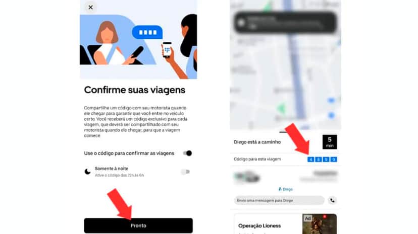 Um-código Uber (Foto: Reprodução - Instagram) Um-código Uber (Foto: Reprodução - Instagram)