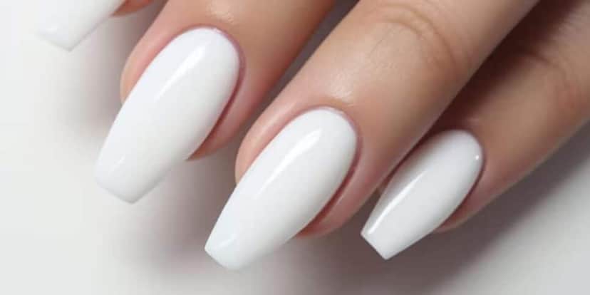 Unhas brancas (Foto: Reprodução / Freepik) Unhas brancas (Foto: Reprodução / Freepik)