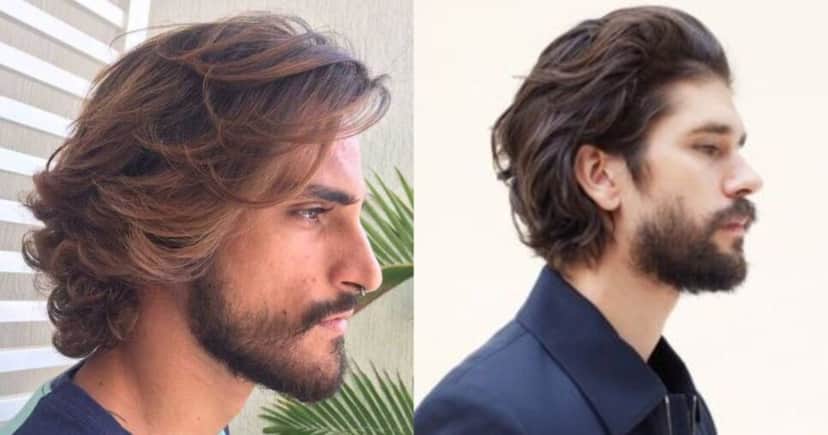 Cortes em camadas para homens - Foto: Internet Cortes em camadas para homens - Foto: Internet