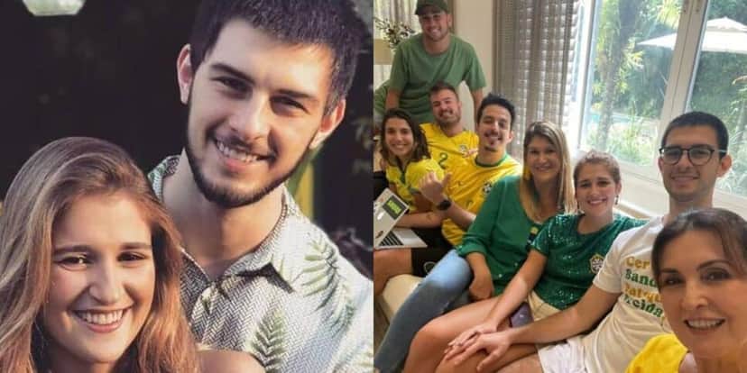 Vinicius Bonemer, Thalita Martins, William Bonner Vinicius Bonemer, Thalita Martins, William Bonner