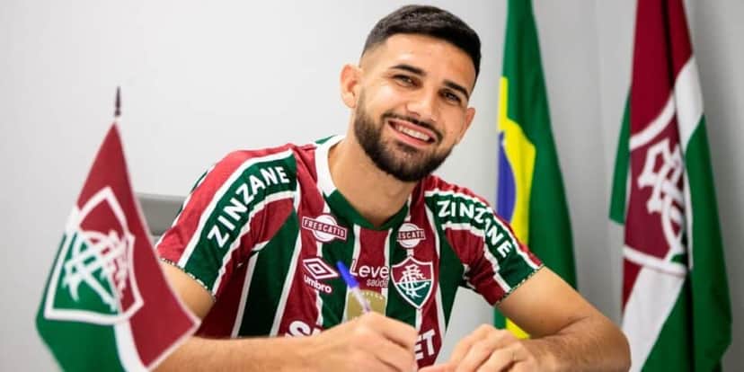 O zagueiro chegou no clube em julho (Reprodução: Lucas Merçon) O zagueiro chegou no clube em julho (Reprodução: Lucas Merçon)
