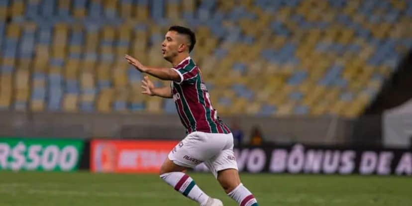 Leo Fernández teve uma passagem apagada no Fluminense (Reprodução: Marcelo Gonçalves) Leo Fernández teve uma passagem apagada no Fluminense (Reprodução: Marcelo Gonçalves)
