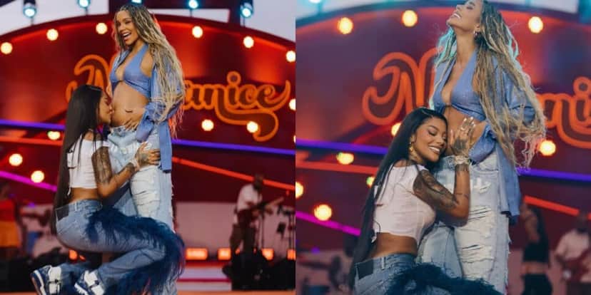 Brunna Gonçalves ao lado de sua esposa (Foto: Reprodução/Instagram/Ludmilla) Brunna Gonçalves ao lado de sua esposa (Foto: Reprodução/Instagram/Ludmilla)