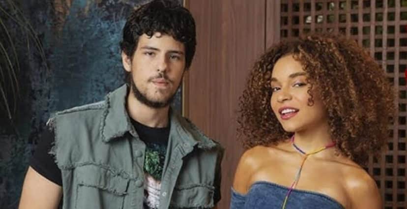 Tomás e Evelyn (Foto: Reprodução/ Divulgação, TV Globo) Tomás e Evelyn (Foto: Reprodução/ Divulgação, TV Globo)