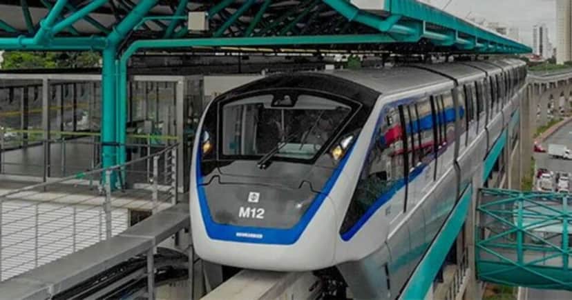 Extensão na linha 15-Prata no metrô de São Paulo - Foto: Internet Extensão na linha 15-Prata no metrô de São Paulo - Foto: Internet