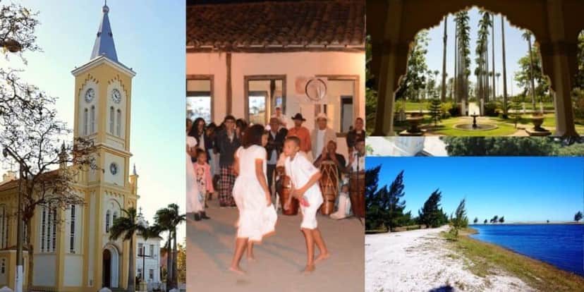Quissamã é uma das cidades de maior valor histórico do Brasil (Foto Reprodução/Montagem/Lennita/TV Foco/Tripadvisor) Quissamã é uma das cidades de maior valor histórico do Brasil (Foto Reprodução/Montagem/Lennita/TV Foco/Tripadvisor)