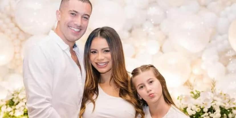Ricardo Vianna, sua filha Cecília e sua noiva (Foto: Reprodução/Instagram) Ricardo Vianna, sua filha Cecília e sua noiva (Foto: Reprodução/Instagram)
