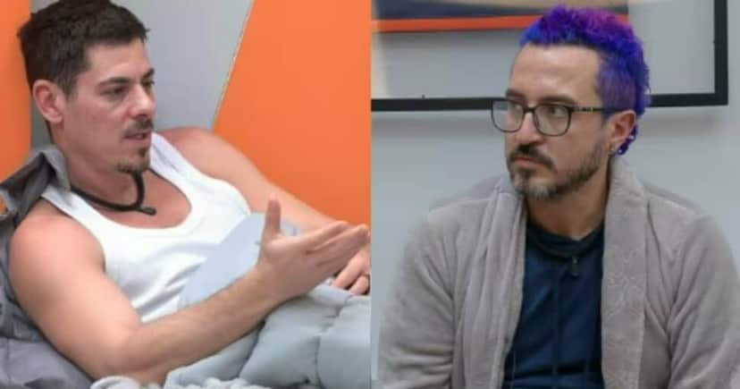 Presto acusa Bali de ter atitude homofobica dentro do reality (Foto: Reprodução/Montagem) Presto acusa Bali de ter atitude homofobica dentro do reality (Foto: Reprodução/Montagem)