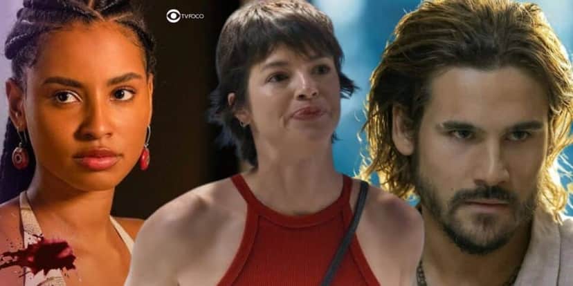 Viola, Luma e Rudá em Mania de Você (Foto: Reprodução / Globo / Montagem TV Foco) Viola, Luma e Rudá em Mania de Você (Foto: Reprodução / Globo / Montagem TV Foco)